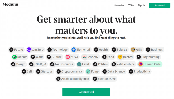 13 Best Free Blog Sites to Start Blogging (Beginner’s Guide) 6 Medium