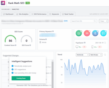 Rank-Math-Analytics Individual-posts-analytics