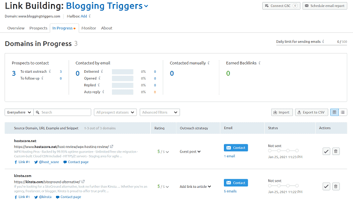free backlinks semrush