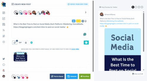 Circleboom schedule posts