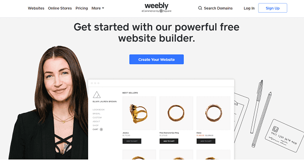 Weebly free