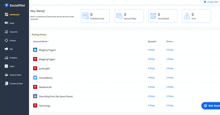 SocialPilot-dashboard