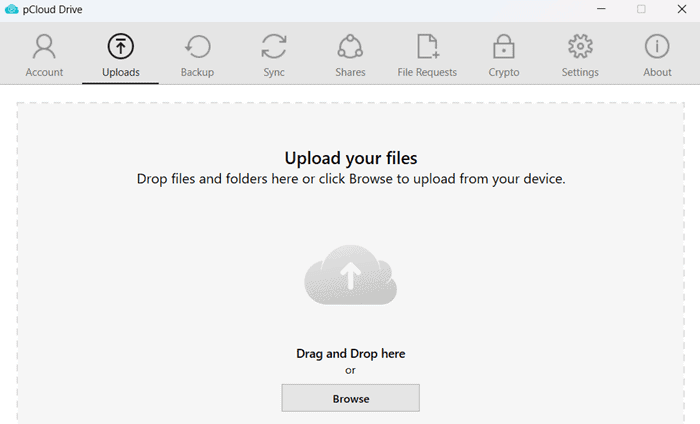 pCloud storage pCloud storage