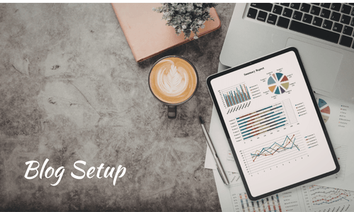 Blog setup Blog setup