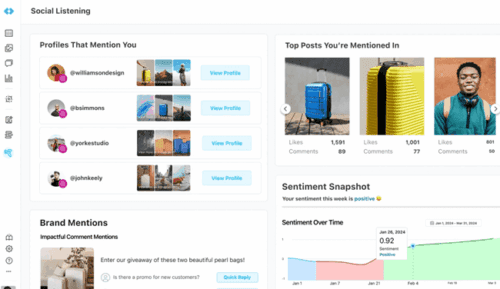 Later social listening