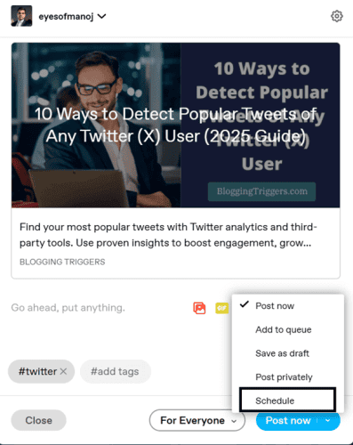 Tumblr scheduling Tumblr scheduling